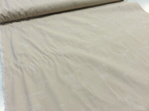 レアもの スーちゃん ジャガード織り ベージュ 【メール便2m可】 生地 布地