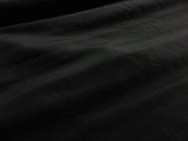 ウェア向き ワイド巾カジュアルナイロンタフタ 無地 ブラック【メール便1,5m可】 生地 布地 ソーイング 手芸