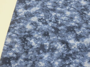 高島ちぢみ ぼかし柄 ネイビー  【メール便2m可】 チヂミ クール 生地 布地 パジャマ シャツ 浴衣 ゆかた ジンベイ 甚平 ブラウス シャツ 男の子 女の子 ナチュラル やわらかい