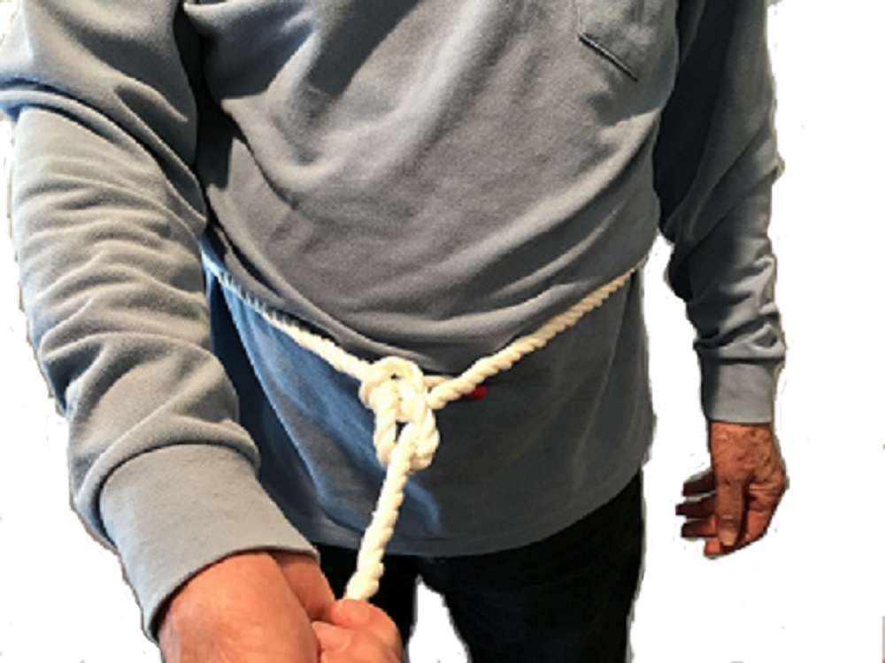 ロープ 防災用 開店祝い 高級品 非常用 １２ｍｍ×４ｍ ロープワーク練習用