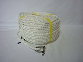 8mm×50m　SUSシャックル付アンカーロープ