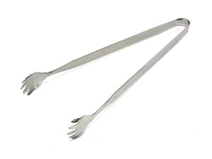 【在庫限り★特別価格】18-0ステンレス 焼肉トング 爪型 厚口(大) 業務用 焼肉用 アイストング