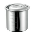 赤川器物製作所　AG　18-8　目盛付寸胴鍋（手無）16cm【品番:11316】JAN:4560127493889