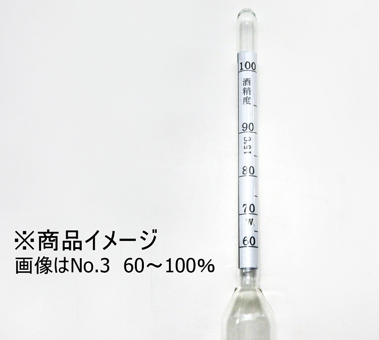 楽天市場】横田計器 酒精計 No.2（30〜60％用）OIML仕様 日本製 DS