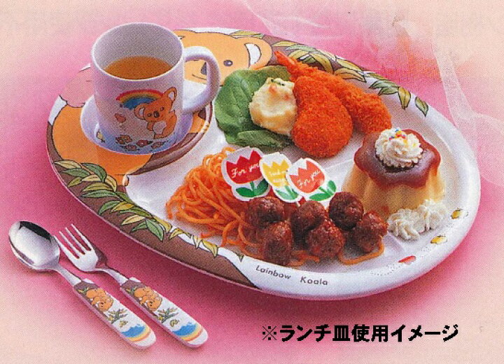 楽天市場】エンテック メラミン食器 お子様ランチ皿 L-6 「コアラ 
