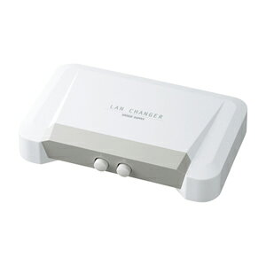 サンワサプライ LAN切替器 ( 2回路 ) SW-LAN21 2回路 切替機 送料無料