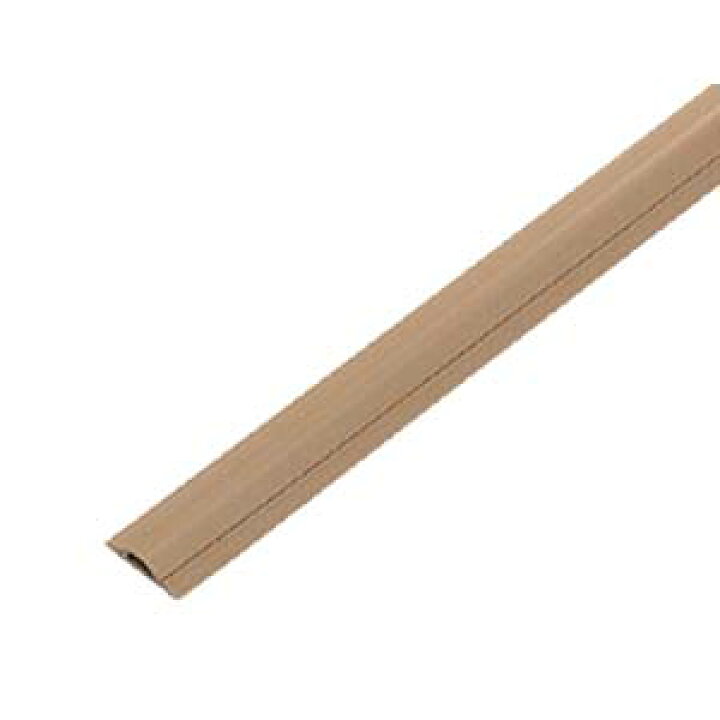 楽天市場 サンワサプライ ケーブルカバー ライトブラウン Ca R30lbr ケーブルモール 配線カバー 平型 1本収納 1m ライトブラウン 重量物が往来する工場などに対応 配線の整理に最適なケーブルカバー おしゃれ あす楽 ウルマックス 楽天市場店