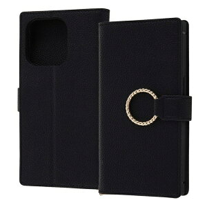 iPhone 14 Pro �ϏՌ� �蒠�^���U�[�P�[�X KAKU Ring/�u���b�N