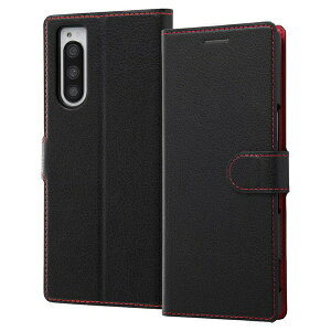 Xperia 5 �蒠�^�P�[�X �V���v�� �}�O�l�b�g �X���[�v�@�\�Ή�/�u���b�N/���b�h