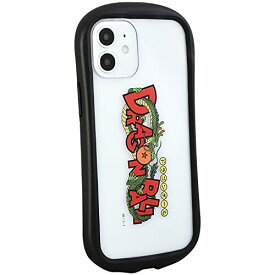 グルマンディーズ バンダイ ドラゴンボール iPhone12 mini(5.4インチ)対応ハイブリッドクリアケース ロゴB DB-52B クリア