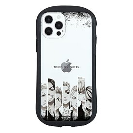 グルマンディーズ バンダイ 東京リベンジャーズ iPhone12/12 Pro(6.1インチ)対応 ハイブリッドクリアケース Bタイプ BTR-01B