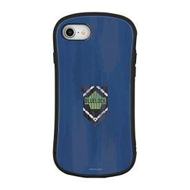 グルマンディーズ ブルーロック iPhone SE (第3世代/第2世代) / 8 / 7 / 6s / 6 (4.7インチ) 対応 ハイブリッドガラスケース エンブレム BBL-01A