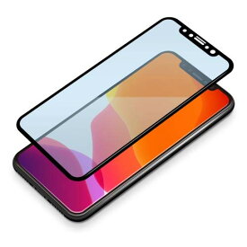 Premium Style iPhone 11 Pro用 治具付き 3Dハイブリッドガラス ブルーライト低減 PG-19AGL03H