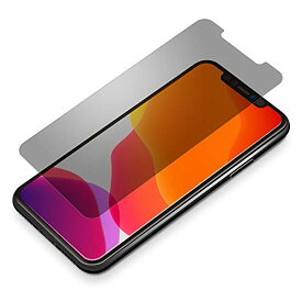 Premium Style iPhone 11用 治具付き 液晶保護フィルム 覗き見防止 PG-19BMB01