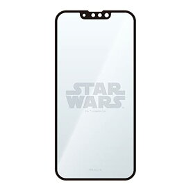 Premium Style iPhone 13/13 Pro用 抗菌液晶全面保護ガラス スター・ウォーズ ロゴ PG-DGL21K09SW