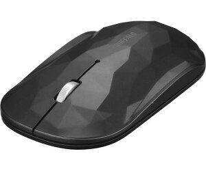 バッファロー BSMBB330GBK 薄型3ボタン Bluetooth BlueLEDマウス ジオメトリ黒 BlueLED式 BUFFALO 送料無料