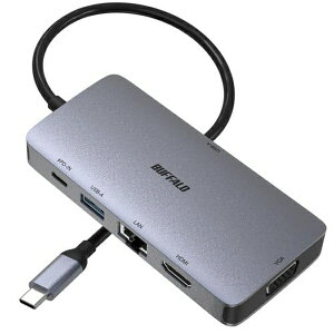 �o�b�t�@���[ LUD-U3-CU302SV USB-C �I�X ���X HDMI / VGA LAN USB-Ax2 USB PD�Ή� 100W �h�b�L���O�X�e�[�V���� �V���o�[ Power Delivery�Ή�
