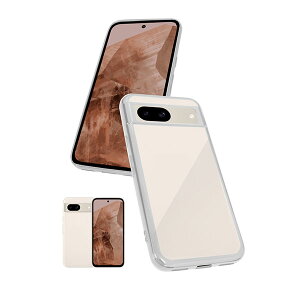 shizukawill Google Pixel8a �T�C�h���b�L �P�[�X �J�o�[ �N���A�P�[�X Google Pixel8a �V���o�[×�N���A GOPI8ACLSR �V�Y�J�E�B��