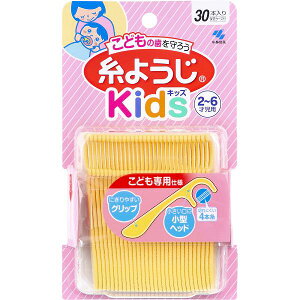 糸ようじ キッズ 2-6才児用 30本入 こども用 フロスピック 歯周病 デンタルケア 歯間ようじ こどもの糸ようじ 歯垢 子供用 虫歯 オーラルケアグッズ 歯間ブラシ 握りやすい デンタルフロス 口