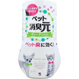 【4個セット】ペット消臭元 ティーグリーン 400mL