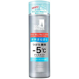 【6個セット】シーブリーズ デオ&ウォーター IC フローズンミントの香り 160mL