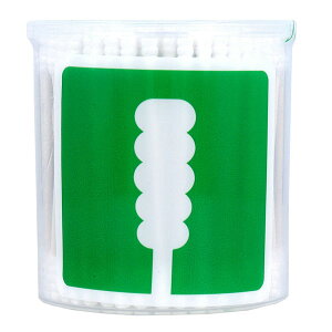 【10個セット】 UD綿棒 スパイラル綿棒 凸凹型 紙軸 抗菌加工 200本入