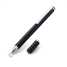 【正規代理店】 エレコム P-TPD02BK スマートフォン・タブレット用タッチペン ディスクタイプ ブラック