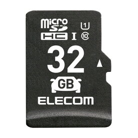 【正規代理店】 エレコム MF-DRMR032GU11 マイクロSDカード microSDHC 32GB Class10 UHS-I ドライブレコーダー対応 カーナビ対応 防水(IPX7) SD変換アダプター付 高耐久モデル