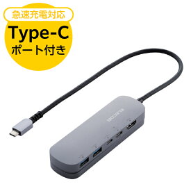 【正規代理店】 エレコム DST-C19SV/EC Type-C ドッキングステーション アルミボディ USB3.1 Gen1 × 2 ポート HDMI 1 USB-C タイプC シルバー ELECOM 1年保証 固定用スタンド付 アダプタ ネットワーク機器 送料無料
