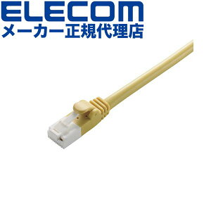 �y10�Z�b�g�z �G���R�� LD-GPT/Y15/RS Cat6���� LAN�P�[�u�� �����P�[�u�� �C���^�[�l�b�g�P�[�u�� �P�[�u�� �J�e�S���[ cat6 �Ή� EU RoHS�w�ߏ��� �ܐ܂�h�~ �ȈՃp�b�P�[�W�d�l 15m ELECOM �z�� ��