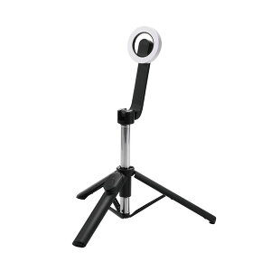 �y���K�㗝�X�z �G���R�� P-STSRM01085BK �O�r ���B��_ �}�O�l�b�g �X�}�z�X�^���h Bluetooth �����R���t�� �ő�970mm 360�x��] �y MagSafe �Ή� iPhone / Android ������ �z �u���b�N