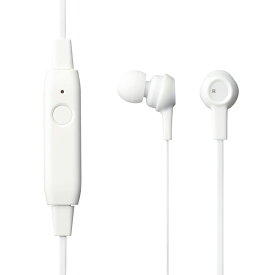 【正規代理店】 エレコム LBT-HPC16WH Bluetoothイヤホン / 耳栓タイプ / FAST MUSIC / 9.0mmドライバ / HPC16 / ホワイト インナーイヤー ( Bluetoothヘッドホン )