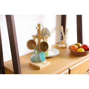 6個セット 木製マグカップツリー ボヌール