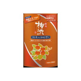 【4個セット】 薬用柿渋リンスインシャンプー 詰替 熊野油脂 シャンプー