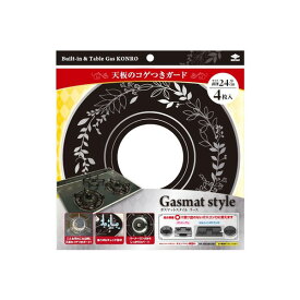 【2個セット】 GasmatStyleリースブラック 東洋アルミ アルミ