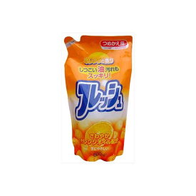 【20個セット】 オレンジオイル配合フレッシュ詰替 ロケット石鹸 食器用洗剤
