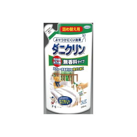 【6個セット】 ダニクリン 無香料タイプ 詰替 230ML UYEKI 殺虫剤・ダニ
