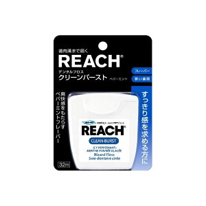 【72個セット】 リーチデンタルフロスクリーンバーストPMT32m 銀座ステファニー フロス・歯間ブラシ ペパーミント 歯周病ケア リーチデンタル 口臭予防 デンタルケア リーチデンタルフロス