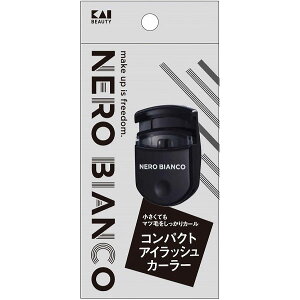 【240個セット】 KQ3501 NEROBIANCO コンパクトアイラッシュカーラー 貝印 メイク