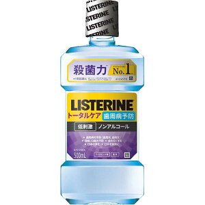 【12個セット】 薬用リステリントータルケア歯周クリア500ml ジョンソン&ジョンソン マウスウォッシュ 口臭 アイスミント味 歯周病ケア はみがき 洗口液 着色汚れ オーラルケア 口臭予防 デ