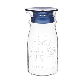 iwaki KBT2893-BL 耐熱ガラス ピッチャー 冷水筒 ブルー 600ml クールサーバー 麦茶 お茶 ポット イワキ AGCテクノグラス AGC