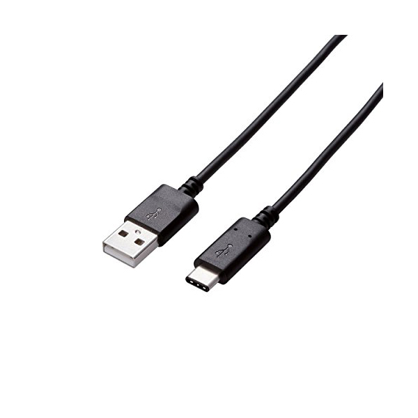 エレコム ELECOM USB3-AC10NBK 送料無料 USB-Cケーブル A-C 1m USB3.1Gen2 認証品 USB3.1ｹｰﾌﾞﾙ 1.0m Gen2 A-Cﾀｲﾌﾟ お気にいる ﾌﾞﾗｯク 3A出力 あす楽 定番 ブラック