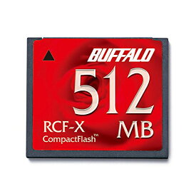 【 送料無料 】 バッファロー CF 汎用タイプ コンパクトフラッシュ 512MB RCF-X512MY