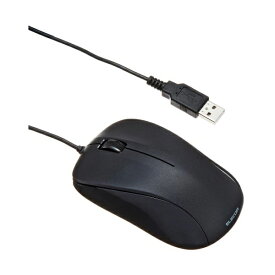 【正規代理店】 エレコム M-K6URBK/RS USB有線マウス 光学式 3ボタン 有線 マウス Mサイズ ブラック Windows11 対応