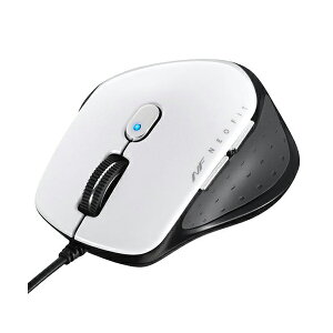 �o�b�t�@���[ �L�� BlueLED 5�{�^�� �l�I�t�B�b�g�}�E�X S�T�C�Y �z���C�g BSMBU510SWH ��������