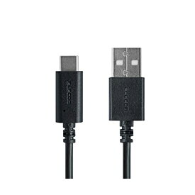 【3個セット】エレコム MPA-AC15BK USB TYPE C ケーブル タイプC ( A to C ) 3A出力で超急速充電 USB2.0準拠品 1.5m ブラック スマートフォン用USBケーブル / USB2.0準拠 ( A-C ) / 1.5m / ブラック