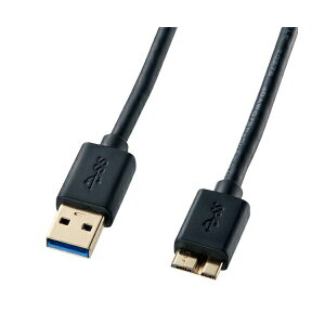 TTvC USB3.0}CNP[u (A-MicroB) 1m KU30-AMC10BK USB3.0P[uiA-microBEubNE1mEUSB IFF؃^Cvj 