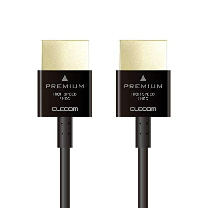 楽天市場】エレコム ハイスピード Premium HDMIケーブル 4K / Ultra HD イーサネット対応 スリムコネクタケーブル 1.0m ブラック DH-HDP14SS10BK / 超スリム / 【 あす楽 】 ELECOM : ウルマックス 楽天市場店 楽天市場】エレコム ハイスピード Premium HDMIケーブル 4K / Ultra HD イーサネット対応 スリムコネクタケーブル 1.0m ブラック DH-HDP14SS10BK / 超スリム / 【 あす楽 】 ELECOM : ウルマックス 楽天市場店