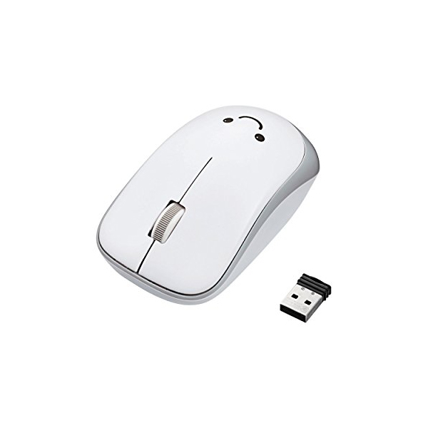 エレコム ELECOM M-IR07DRWH ワイヤレスマウス 新着セール USB 3ボタン 省電力 ホワイト シンメトリーデザイン PS5 卓出 LED IR