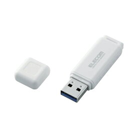 【正規代理店】 エレコム MF-HSU3A16GWH USBメモリ USB3.0対応 キャップ式 USB メモリ USBメモリー フラッシュメモリー 16GB ホワイト Windows11 対応